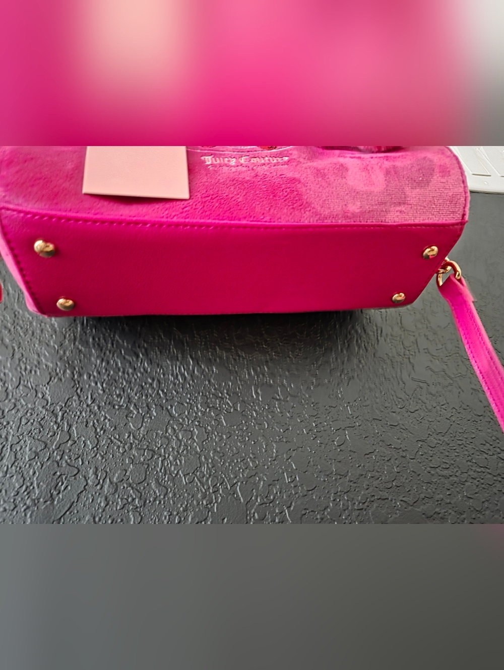 NWT Juicy Couture Sweet Tea Party Satchel - Picture 2 of 6